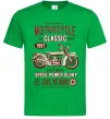 Мужская футболка Motorcycle Classic Зеленый Мужская футболка Motorcycle Classic Зеленый фото