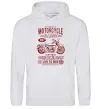 Жіноча толстовка (худі) Motorcycle Classic Сірий меланж Жіноча толстовка (худі) Motorcycle Classic Сірий меланж фото