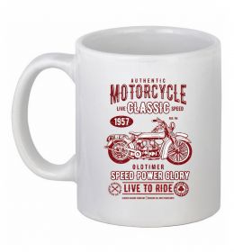Чашка керамічна Motorcycle Classic Чашка керамічна Motorcycle Classic