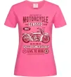 Жіноча футболка Motorcycle Classic Яскраво-рожевий Жіноча футболка Motorcycle Classic Яскраво-рожевий фото