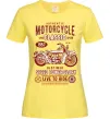 Жіноча футболка Motorcycle Classic Лимонний Жіноча футболка Motorcycle Classic Лимонний фото