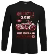 Лонгслив Motorcycle Classic Черный фото