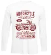 Лонгслив Motorcycle Classic Белый фото