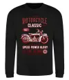 Свитшот Motorcycle Classic Черный фото
