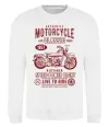 Свитшот Motorcycle Classic Белый фото