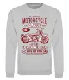 Свитшот Motorcycle Classic Серый меланж фото