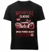 Мужская премиум футболка Motorcycle Classic Черный Мужская премиум футболка Motorcycle Classic Черный фото