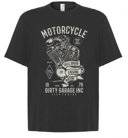 Футболка Оверсайз Motorcycle Full Speed Engine