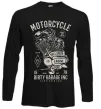 Лонгслив Motorcycle Full Speed Engine Черный фото