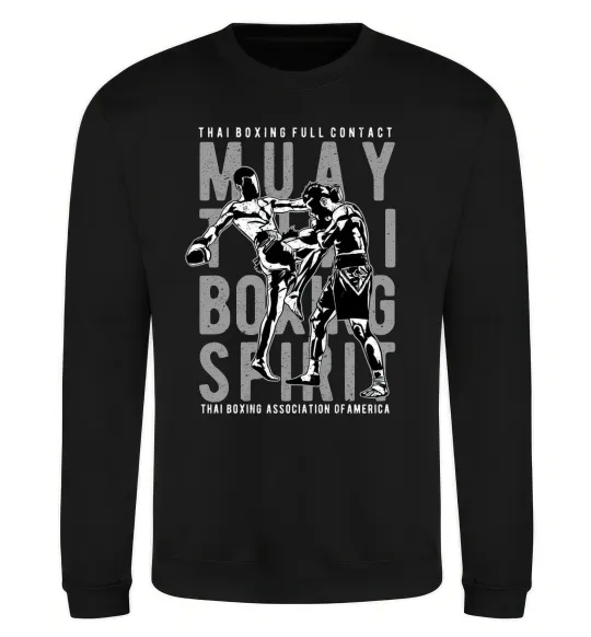 Світшот Muay Thai Чорний фото