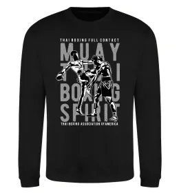 Світшот Muay Thai Чорний фото