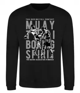 Світшот Muay Thai Чорний фото