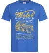 Мужская футболка Native Motorcycle Ярко-синий Мужская футболка Native Motorcycle Ярко-синий фото