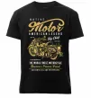 Чоловіча преміум футболка Native Motorcycle Чорний фото