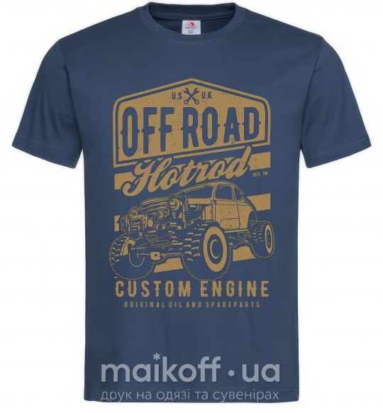 Чоловіча футболка Offroad Hotrod Темно-синій фото