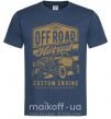 Чоловіча футболка Offroad Hotrod Темно-синій фото
