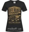 Жіноча футболка Offroad Hotrod Чорний фото