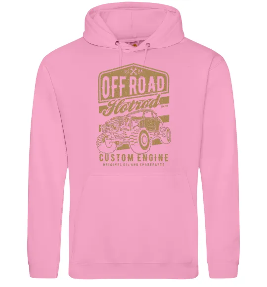 Чоловіча толстовка (худі) Offroad Hotrod Рожевий фото