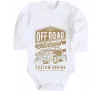 Детский боди Offroad Hotrod Белый фото