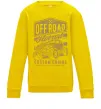 Детский Свитшот Offroad Hotrod Солнечно желтый фото