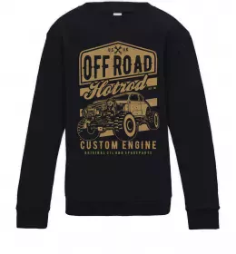 Детский Свитшот Dakar rally Черный фото
