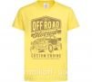 Дитяча футболка Offroad Hotrod Лимонний фото