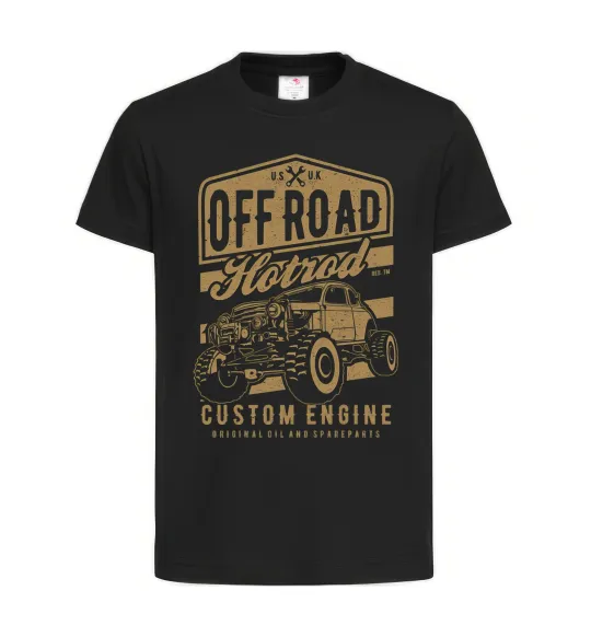 Детская футболка Offroad Hotrod Черный фото