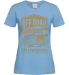 Женская футболка Offroad Hotrod Голубой Женская футболка Offroad Hotrod Голубой фото