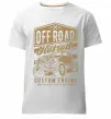 Чоловіча преміум футболка Offroad Hotrod Білий фото