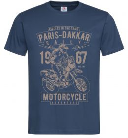 Мужская футболка Paris Dakkar Rally Motorcycle