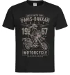Мужская футболка Paris Dakkar Rally Motorcycle Черный фото