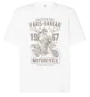 Футболка Оверсайз Paris Dakkar Rally Motorcycle Білий фото