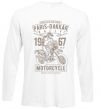 Реглан Paris Dakkar Rally Motorcycle Білий фото