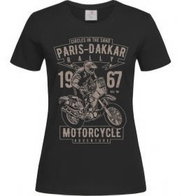 Женская футболка Paris Dakkar Rally Motorcycle
