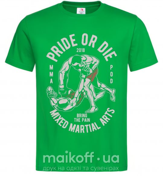 Мужская футболка Pride Or Die Зеленый фото