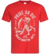 Мужская футболка Pride Or Die Красный Мужская футболка Pride Or Die Красный фото