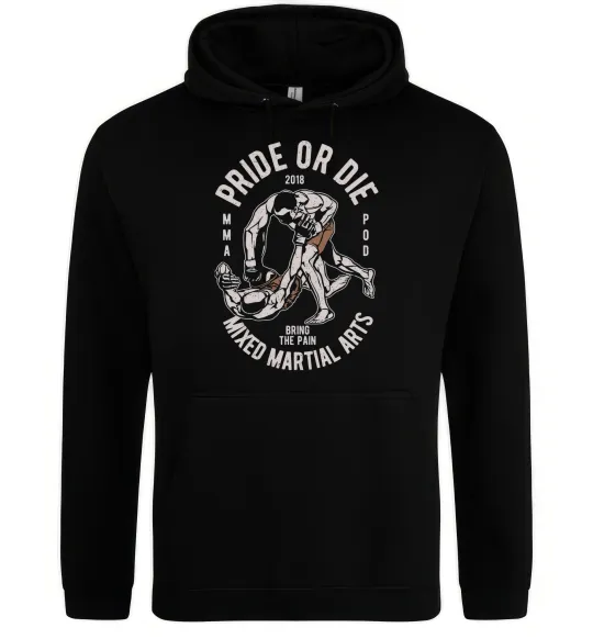 Жіноча толстовка (худі) Pride Or Die Чорний фото