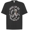 Футболка Оверсайз Pride Or Die Чорний фото