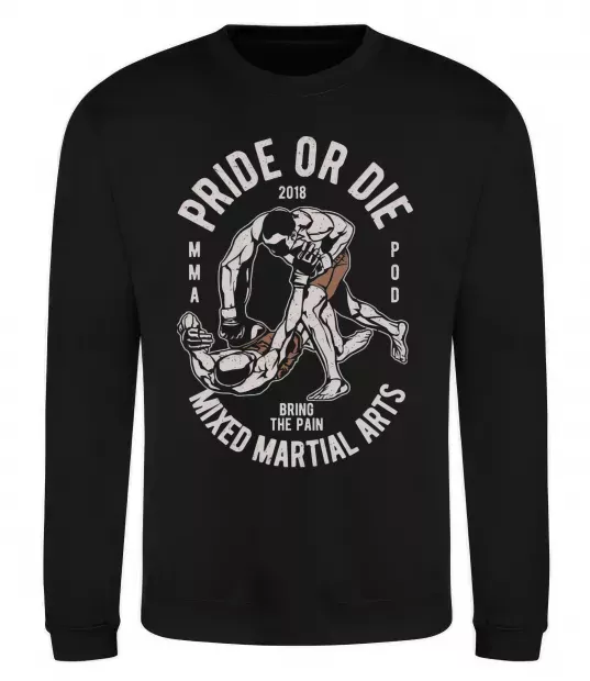 Світшот Pride Or Die Чорний фото