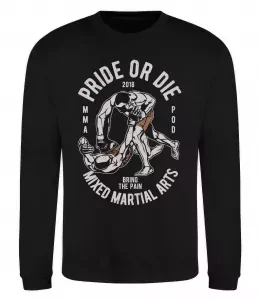 Світшот Pride Or Die Чорний фото