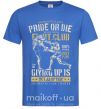 Чоловіча футболка Pride Or Die Fight club Яскраво-синій фото