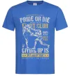Чоловіча футболка Pride Or Die Fight club Яскраво-синій Чоловіча футболка Pride Or Die Fight club Яскраво-синій фото
