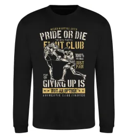 Світшот Pride Or Die Fight club Чорний фото