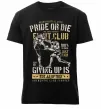 Мужская премиум футболка Pride Or Die Fight club Черный фото