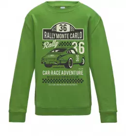 Детский Свитшот Dakar rally Черный фото