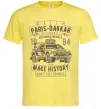 Мужская футболка Rally Paris Dakar Automobile Лимонный Мужская футболка Rally Paris Dakar Automobile Лимонный фото