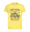 Дитяча футболка Rally Paris Dakar Automobile Лимонний фото