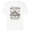 Футболка Оверсайз Rally Paris Dakar Automobile Белый фото