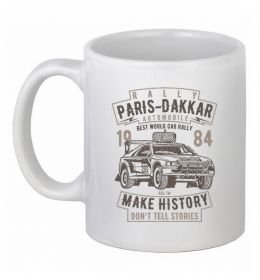 Чашка керамическая Rally Paris Dakar Automobile Чашка керамическая Rally Paris Dakar Automobile