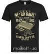 Чоловіча футболка Retro Game Чорний фото